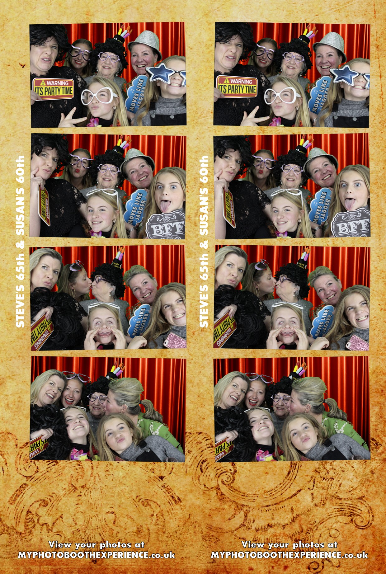 Steve's 65th & Susan 60th Birthday | View more photos from the event at gallery.myphotoboothexperience.co.uk/u/MyPhotoBoothExperienceLtd/Steves-65th-Susan-60th-Birthday